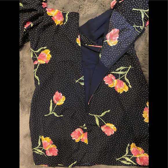 A.Peach fitted off the shoulder dress size 1X - Picture 8 of 10